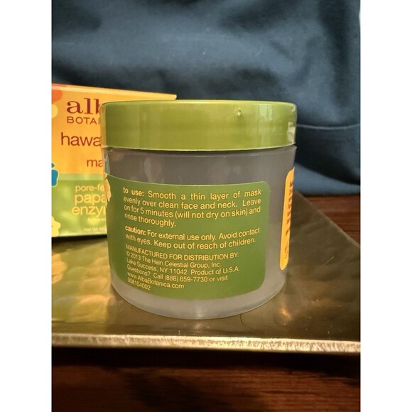 Alba Botanica Hawaiian Facial Mask Papaya Enzyme Pore Perfecting 3 oz - Picture 8 of 8